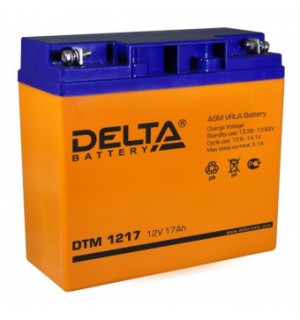 Аккумулятор Delta DTM 1217 (12В/17Ач)уп-2шт